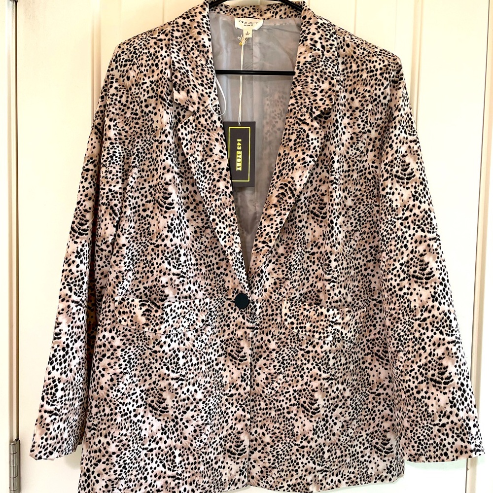 Cheetah Blazer
